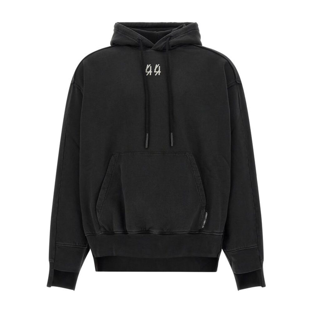 44 Label Group Black Cotton Men's Sweatshirt